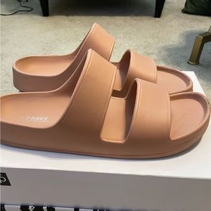 Double-Strap Slide Sandals for Women (Partially Plant-Based)